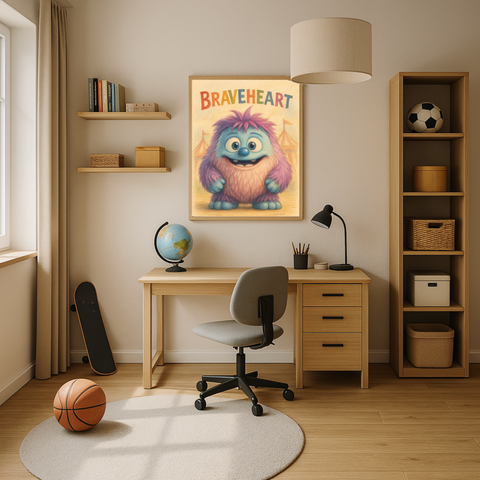 2 x Braveheart posters for the children's room