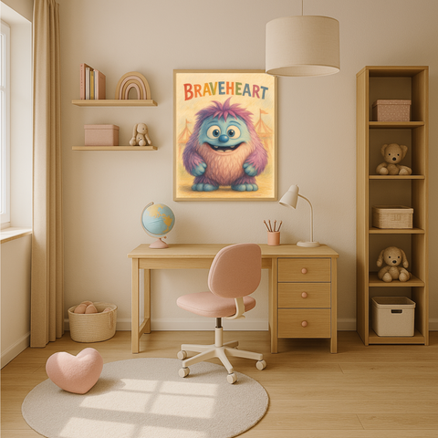 2 x Braveheart posters for the children's room