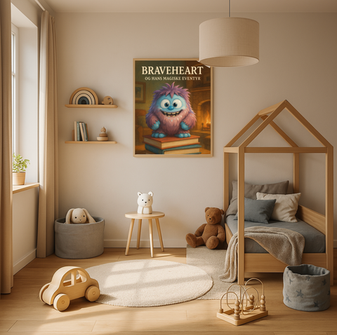 2 x Braveheart posters for the children's room